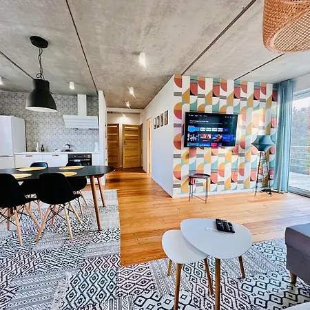 Appartement Laba - Basen, Blisko Plazy, Cisza, Taras, Parking, Bezplatne Wifi, Wyjatkowy! Gdynia